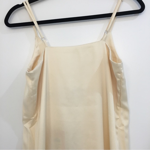 Cream slip dress. Size XS - Picture 2 of 7